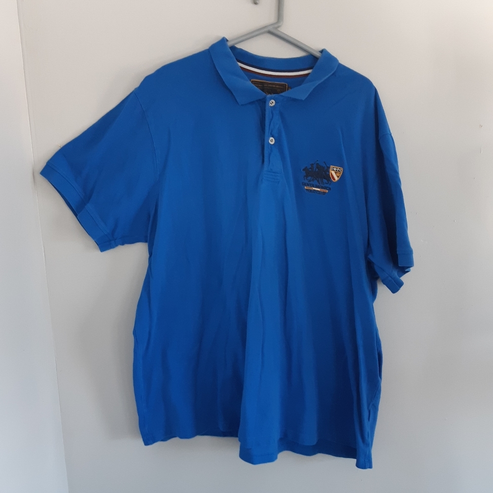 Santa Monica polo club Born from True Sportin Heritage Style polo Size 3XL Bleu